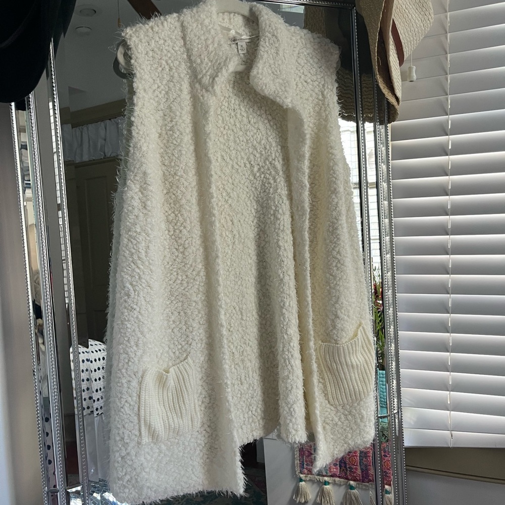 White Cardigan